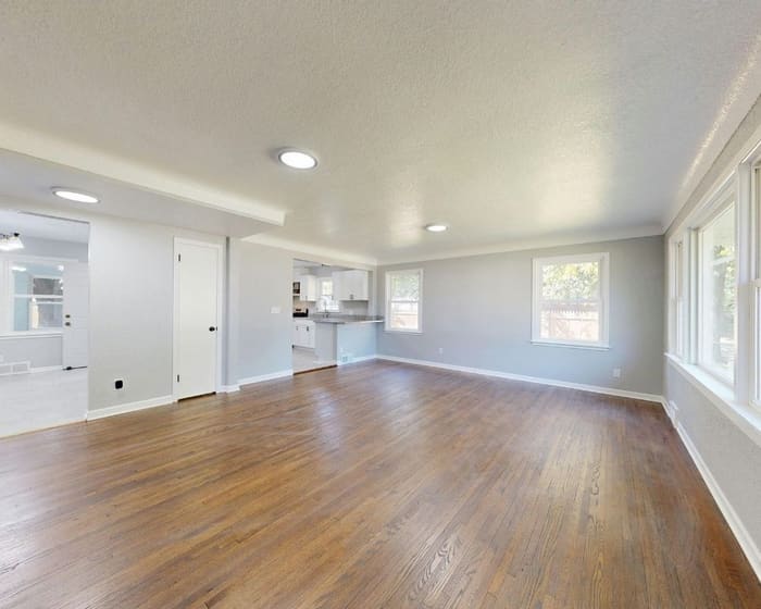 Interior wall and trim painting completed for a Dallas–Fort Worth homeowner